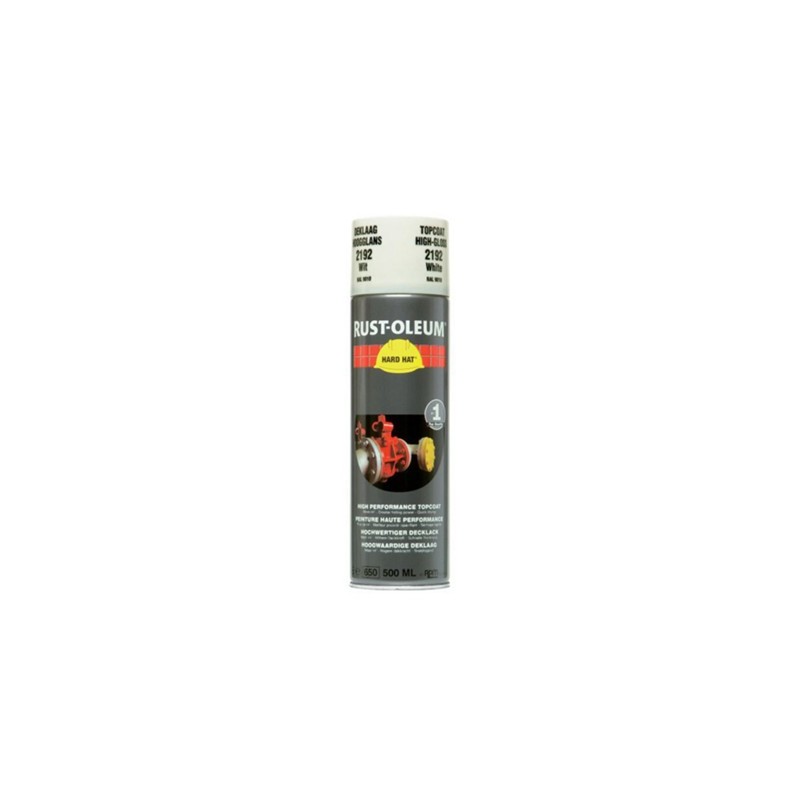 Rust-Oleum hard hat aerosol multi blanc 500ml 2192 2192