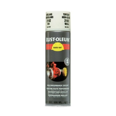 Rust-Oleum hard hat aerosol multi blanc 500ml 2192 2192