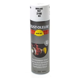 Rust-Oleum hard hat aerosol multi blanc mat 500ml 2190 2190