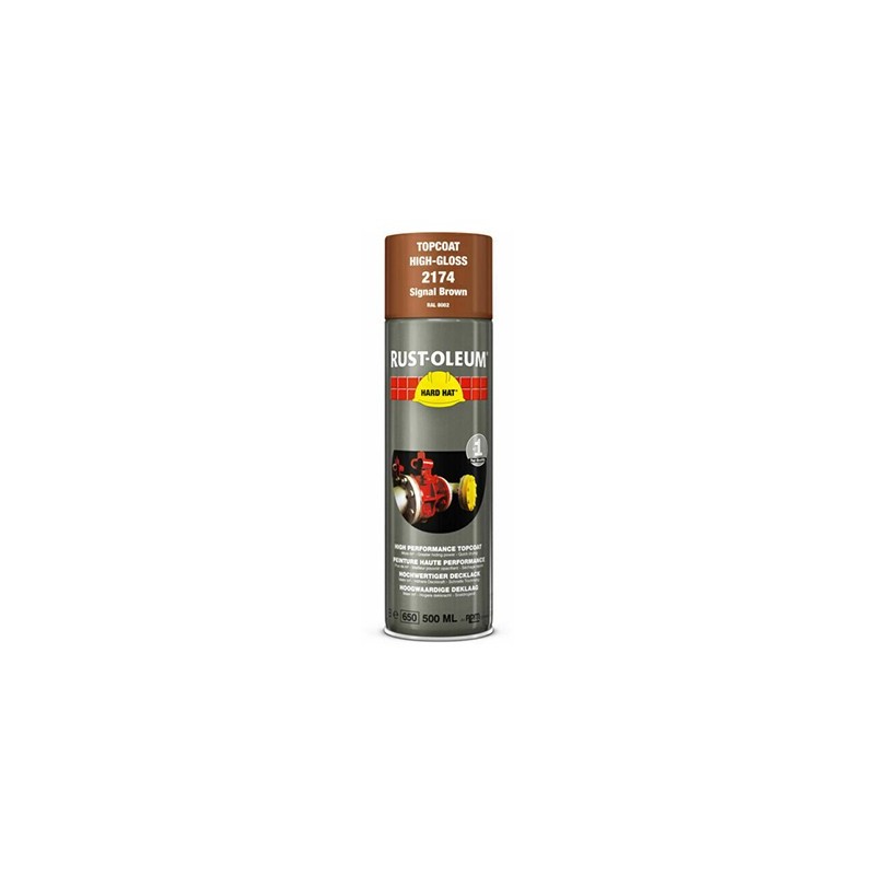 Rust-Oleum hard hat aerosol multi brun sec. 500ml 2174 2174