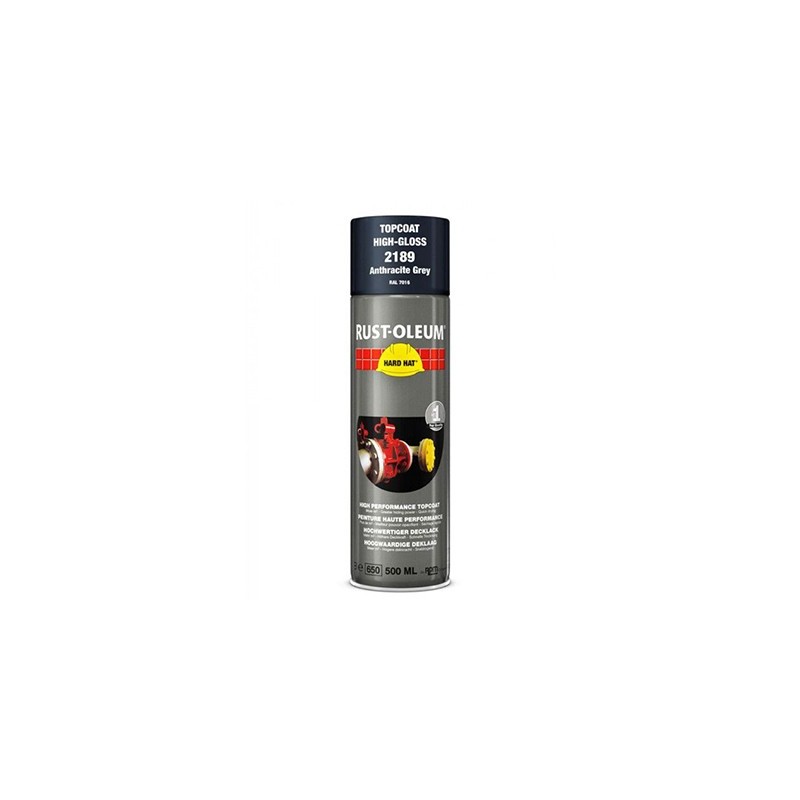 Rust-Oleum hard hat aerosol multi gris anthr. 500ml 2189 2189