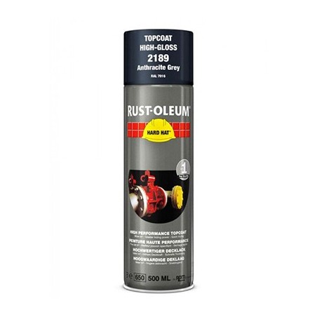 Rust-Oleum hard hat aerosol multi gris anthr. 500ml 2189 2189