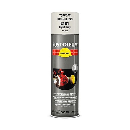 Rust-Oleum hard hat aerosol multi gris perle 500ml 2181 2181