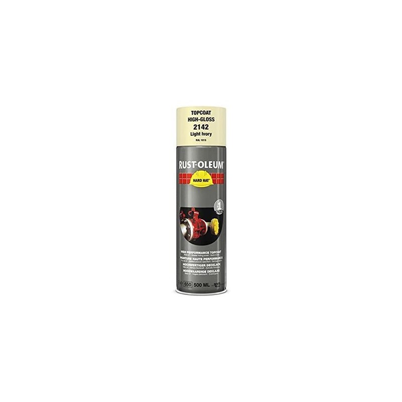 Rust-Oleum hard hat aerosol multi ivoire 500ml 2142 2142