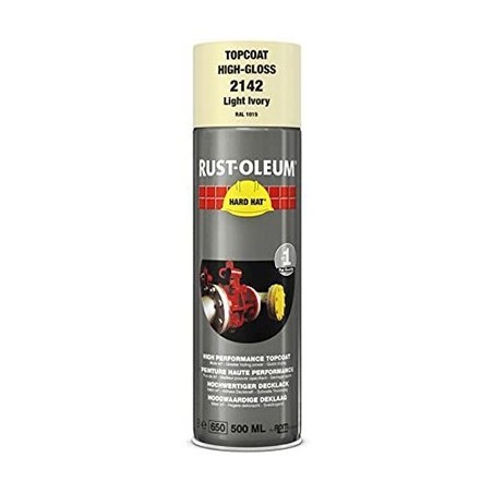 Rust-Oleum hard hat aerosol multi ivoire 500ml 2142 2142