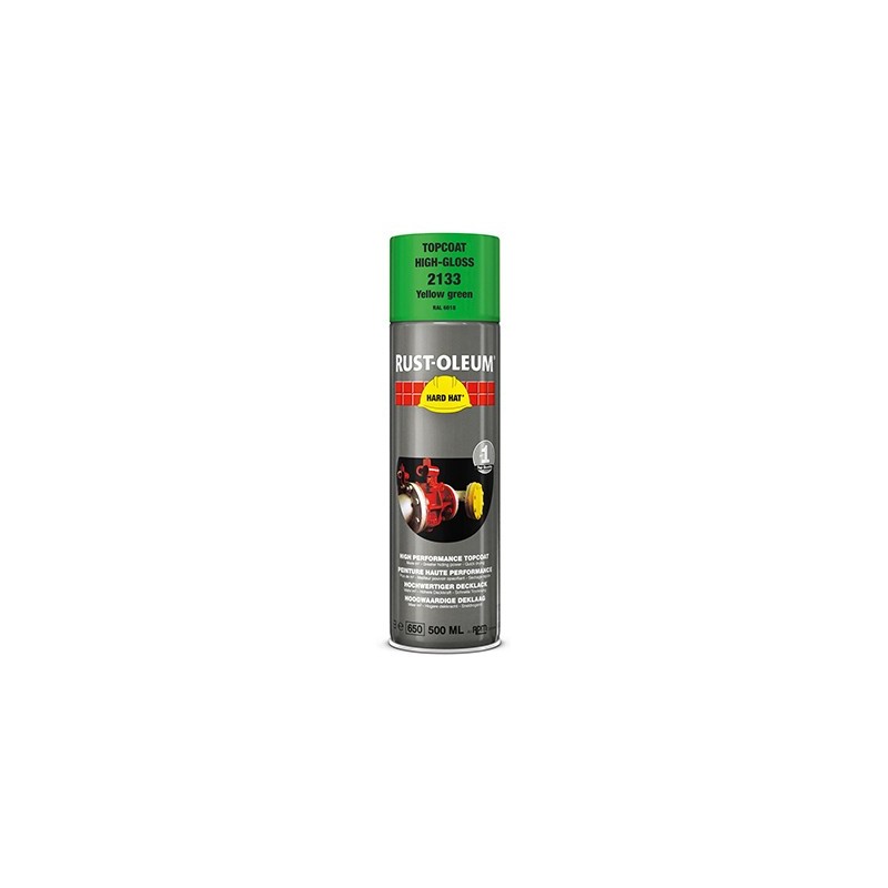 Rust-Oleum hard hat aerosol multi vert jaune 500ml 2133 2133