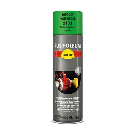 Rust-Oleum hard hat aerosol multi vert jaune 500ml 2133 2133