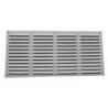 Gavo grille en aluminium blanc 500 x 240mm 3485 3485