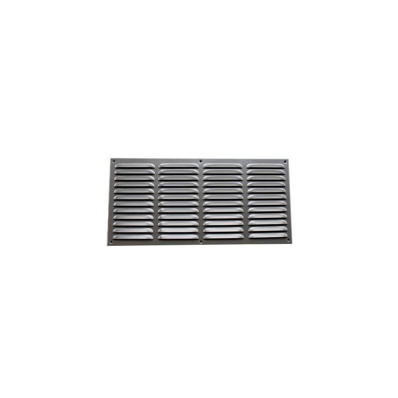 Gavo grille en aluminium gris pierre 500 x 240mm 3486 3486