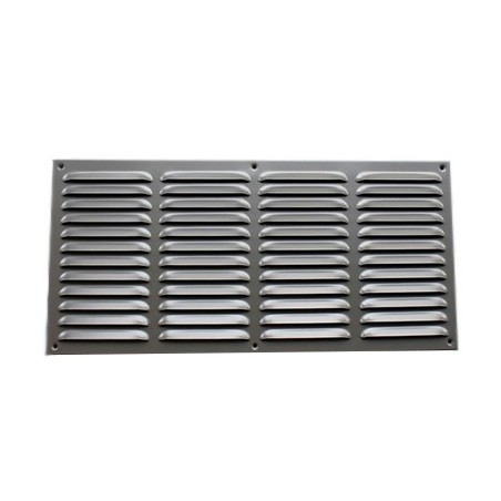 Gavo grille en aluminium gris pierre 500 x 240mm 3486 3486