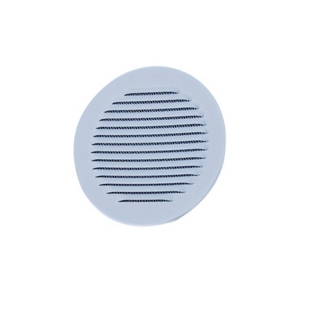 Gavo grille en aluminium ronde 100mm blanc 6866 6866