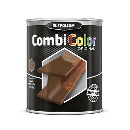 Rust-Oleum combicolor 750ML brun martelé 7374.0.75 7374.0.75