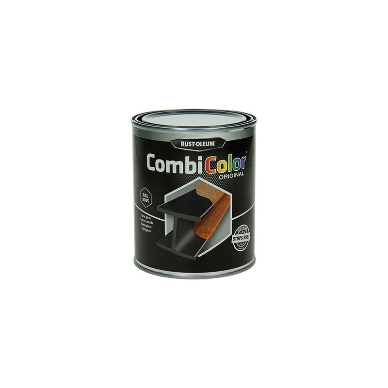 Rust-Oleum combicolor 750ML noir satiné 7375.0.75 7375.0.75