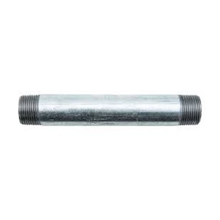 Mamelon tube galvanisé 10cm 3/4 40340010 40340010