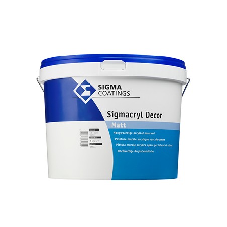 Sigma Sigmacryl Decor Satin Base ZN 5L