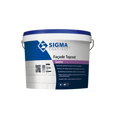 Sigma Façade Topcoat Satin Blanc 5L