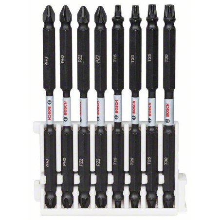 Bosch set de 8 embouts de vissage double Impact Control 110mm MIX