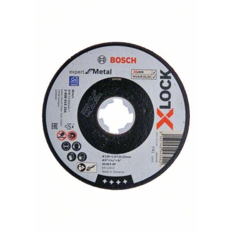 Bosch disque à tronçonner X-LOCK Expert For Metal Ø115x1,6mm