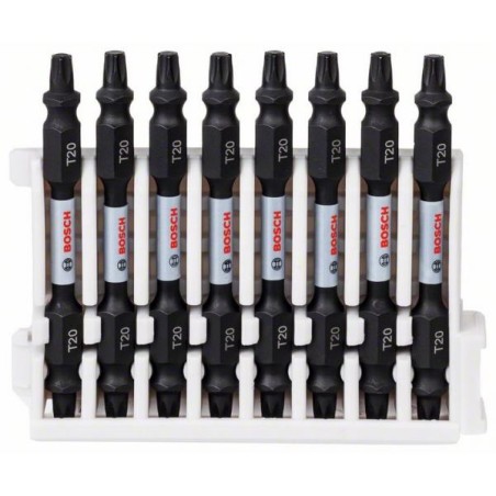 Bosch set de 8 embouts de vissage double Impact Control 65mm T20