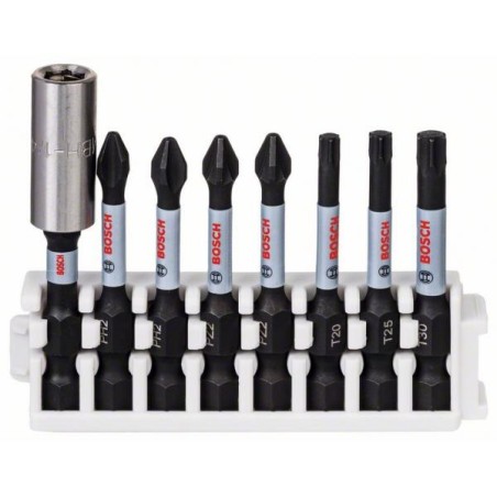 Bosch set de 8 embouts de vissage Impact Control 50mm PH-PZ