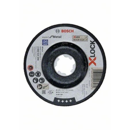 Bosch disque à tronçonner X-LOCK Expert For Metal Ø125x6mm