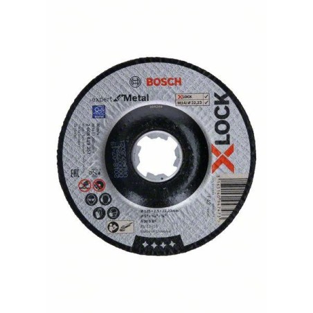 Bosch disque à tronçonner X-LOCK Expert For Inox Ø125x2,5mm