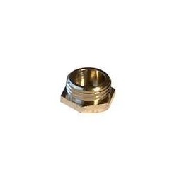 Bouchon laiton chromé 3/8" M