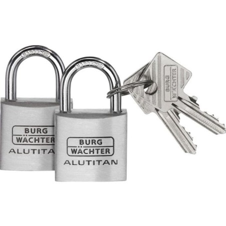 Burg Wächter cadenas de sécurité Alutitan 770 40 DUO