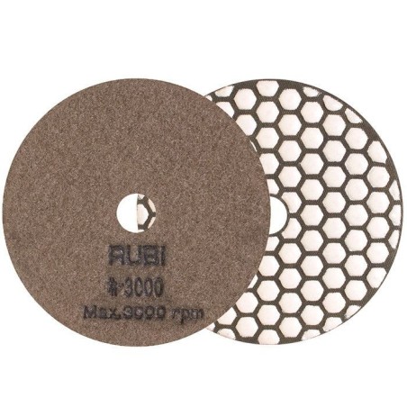 Rubi disque pour polissage à sec Ø100mm P3000