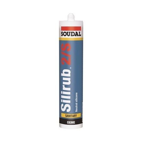 Soudal silicone Silirub 2 300ML beige bahama - mastic neutre de construction et de vitrage