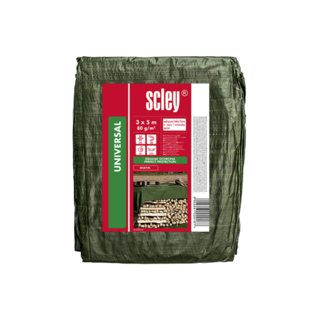 Hardy bâche de protection bleu 80g/m² 8x12m