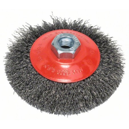 Bosch brosse en biseau à fils ondulés Clean for Metal Ø115mm