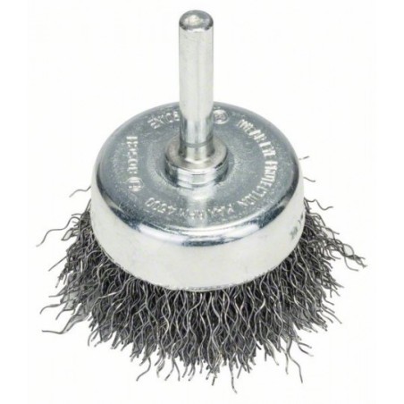 Bosch brosse boisseau à fils d'acier ondulés Ø50mm