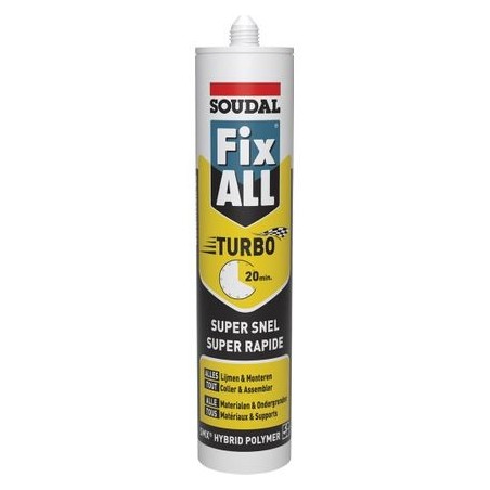 Soudal Fix All Turbo colle noir 290ML