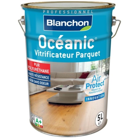 Blanchon Océanic vitrificateur de parquet Cire Naturelle 5L