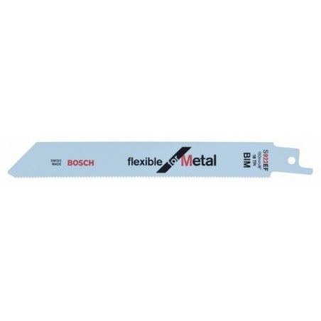 Bosch set de 5 lames de scie sabre S922EF Flexible For Metal