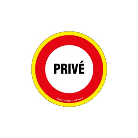 Novap panneau - privé Ø300mm