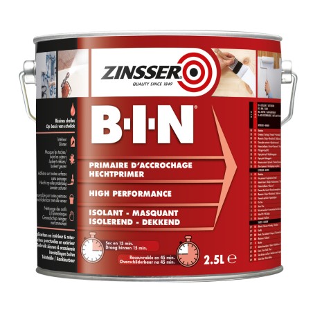 Zinsser BIN Primer blanc 2,5L