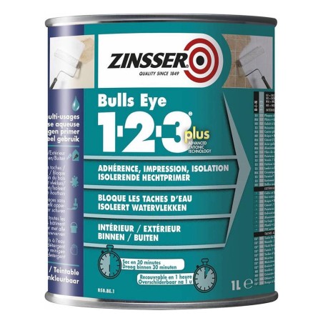 Zinsser Bulls Eye 1-2-3 PLUS Primer 1L