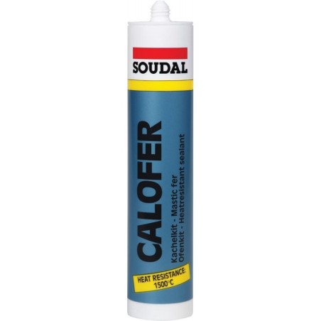 Soudal Calofer mastic résistant à la chaleur 310ML