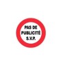 Novap panneau - pas de publicité s.v.p Ø80mm