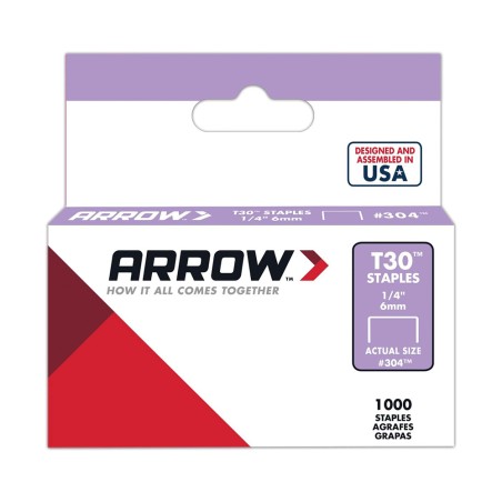 Arrow agrafes T30 6mm 1000pcs