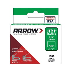 Arrow agrafes JT21 10mm...